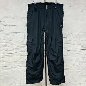 686 Cargo Snowboarding Pants 34x30 Black Thermal Rating 7 Insulated Small/Medium